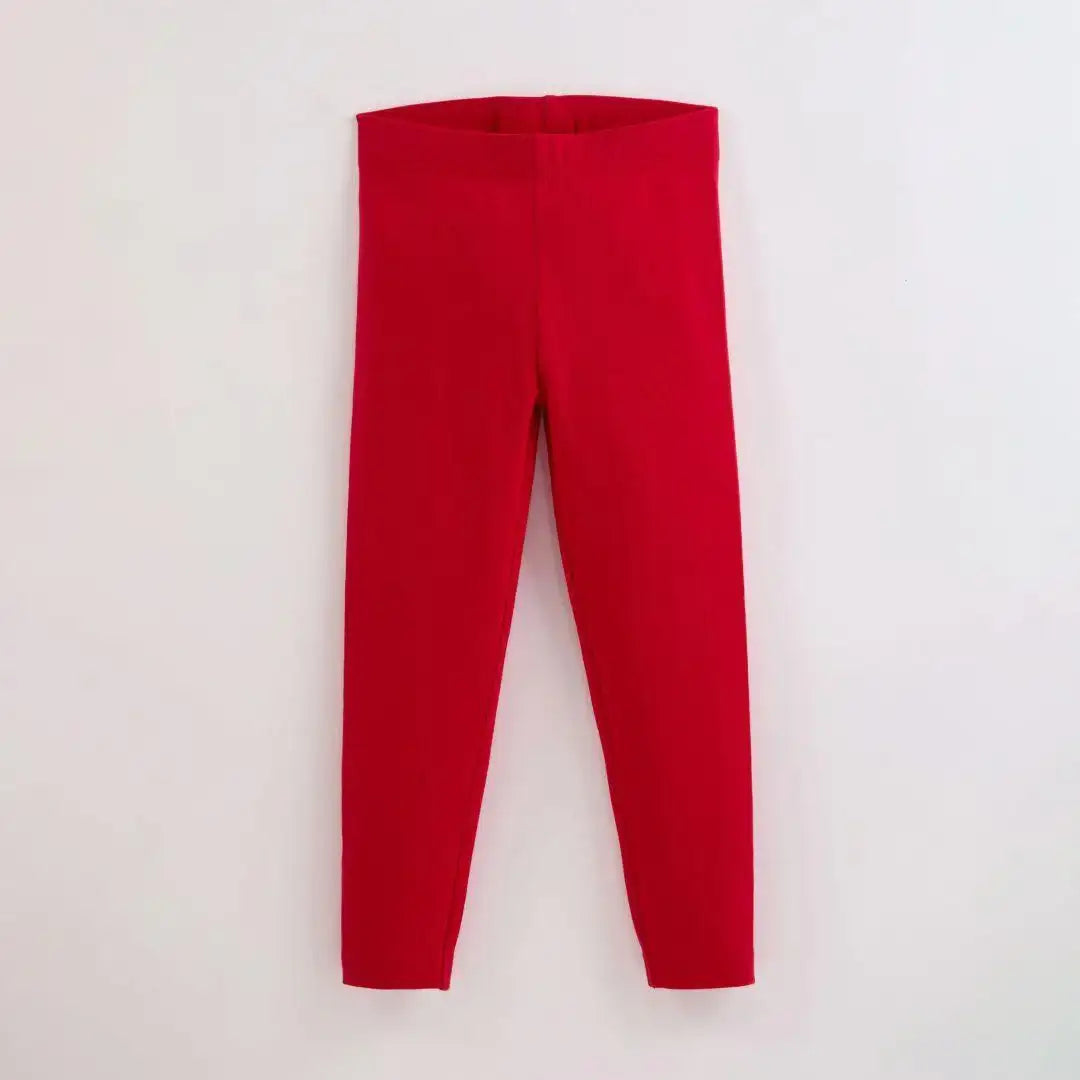 ScandiBugs Own Label Organic Leggings - Roaring Red